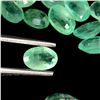 Image 3 : OVAL CUT NATURAL UNHEATED EMERALD 24 pcs. 4.30 CT. - Appraised value CAD 8,500