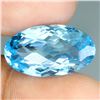 Image 1 : OVAL CUT SWISS BLUE TOPAZ 17.45 ct. - Estimated value CAD 3,550