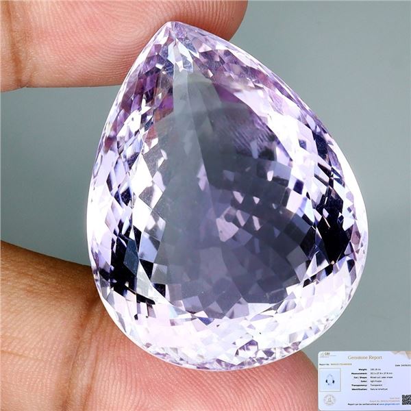 JUMBO 100.19 CT. AMETHYST PEAR CUT - Appraised value CAD 33,245