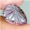 Image 3 : PEAR BALL CUT NATURAL UNHEATED PURPLE AMETHYST 7.83 CT. - Appraised value CAD 1,152