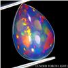 Image 1 : PEAR CUT CABOCHON HUGE PLAY OF COLOR FIRE OPAL - Appraised value CAD 3,095
