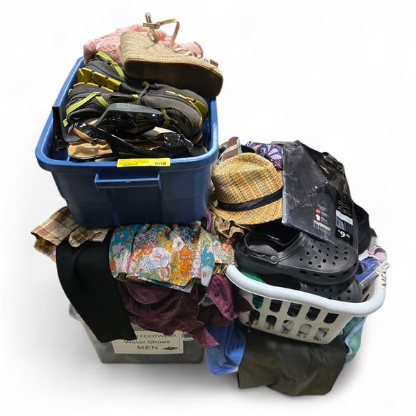 Assorted Group of Clothing and Footwear