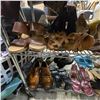 Image 2 : Large Group of Assorted Footwear Men and Women - Including Boots, Heels, Shoes etc (3 shelves)