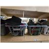 Image 3 : Group of 5 baskets — includes hats, caps, belts, etc.