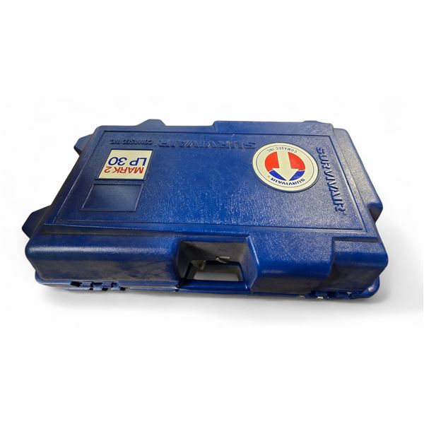 Survivair Mark 2 Scuba Diving Oxygen Cylinder Kit With Mask Sports kit bag