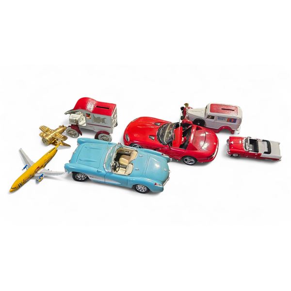 Group 7 Toy Cars and Planes - Assorted Styles and Designs