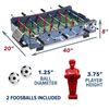 Image 2 : NEW - Sport Squad FX40 Table Top Football Soccer Table - Retail Value $169.100