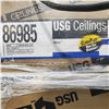 Image 5 : Pallet of USG Ceilings - 20 Boxes, 12/box - 2ft x 2ft