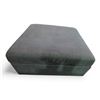 Image 4 : Stylus Contemporary Sectional Sofa with Storage Ottoman - Gray