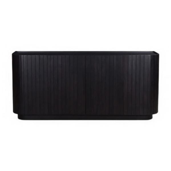 Moe's Home Collection Povera Sideboard - Black - RV: $3199 CAD - Shows Wear, Doors to Reassemble