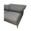 Image 2 : 2 Seat Grey Sofa, Approx. H21" x W69" x 33"