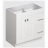 Image 1 : New in Box Bianca Floor Vanity 30" Matte White with 2 doors and 2 drawers (VF3021-14MWH)