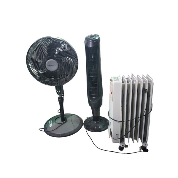 Holmes Heater and 2 Fans - As Is