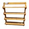 Image 2 : Wooden Shelf H39" x W31" x 7" and 2 Mirrors H24" & 30"