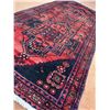 Image 2 : Saveh geometric map 100% Authentic Hand Knotted Wool Persian Rug (Size -Â 7.2Ã— 3.2' - 218Ã