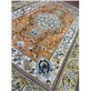 Image 5 : Tabriz Low Pile Beautiful Colouring 100% Authentic Hand Knotted Wool Persian Rug (Size -Â  5.5 Ã[x=#