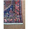 Image 2 : Zanjan Geometric Map - Fluffy carpet the combination of brown and dark blue100% Authentic Hand Knott