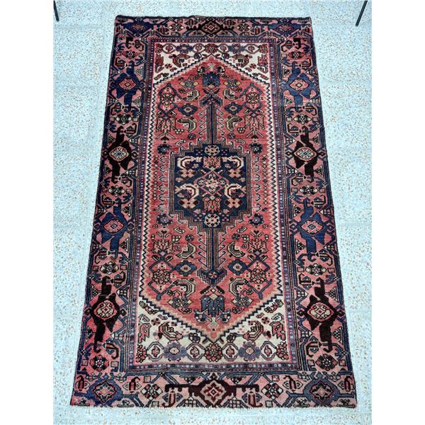 Zanjan Antique and geometric map Beautiful colour natural colours 100% Authentic Hand Knotted Wool P