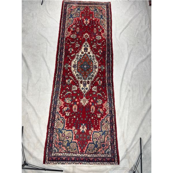 Hamedan Fluffy with beautiful colours 100% Authentic Hand Knotted Wool Persian Rug (Size - 9.11'Ã[x=