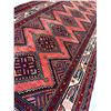 Image 3 : Hamedan geometric map Fluffy carpet with beautiful colors (Size -Â 9.5'Ã—3.5' - 286Ã[x=#821