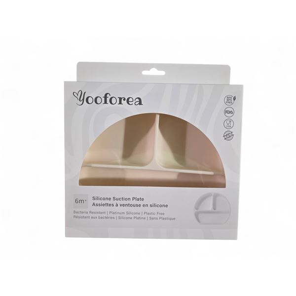 2 Boxes of Yooforea Silicone Suction Plates