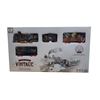 Image 1 : CLASSICAL TRAIN SET W/MOVEMENT, LIGHTS & SOUND 17PCS - B/O 30.5"X40.5