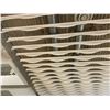 Image 3 : Wave Style Ceiling Decor - 8' Pieces - Approx. 300 pieces - Bidder Responsible for removal - Address