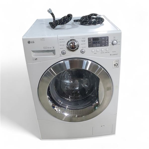 LG 24" Compact Washing Machine (Model: WM1377HW) - Working
