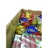 Image 4 : Large box of Christmas Supplies - Napkins, Balls, Decor, Etc.