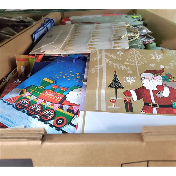Large Box of Gift Bagd