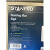 Image 2 : AS NEW STANPRO RUNNING MAN SIGN