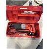 Image 1 : MILWAUKEE SAWZALL120V W/ BLADES IN HARDCASE - WORKING