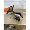 Image 1 : STIHL CHAINSAW AND BLACK AND DECKER CIRCULAR SAW - CHAINSAW  HAS COMPRESSION, DOESNT TURN ON  CIRCUL