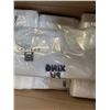 Image 2 : CASE OF 3,000 NEW PLASTIC BAGS TWO SECTION LOOK LIKE THEY WERE FOR TO GO BEVERAGES