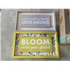 Image 2 : NEW CASE OF WOOD DECORATIVE SIGNS WITH SAYINGS