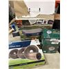 Image 1 : QUEENSIZE AIR MATTRESS, SEWER HOSE, AND PROPANE ELEMENT HEATER