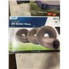 Image 2 : QUEENSIZE AIR MATTRESS, SEWER HOSE, AND PROPANE ELEMENT HEATER