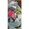 Image 2 : TOTE AND BOX OF RENO SUPPLIES