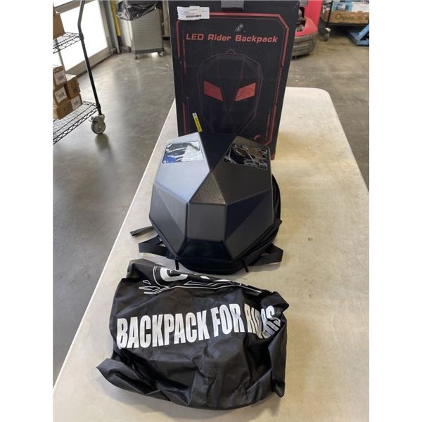 NEW LED RIDER BACKPACK