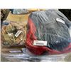 Image 1 : 2 ASSORTED SIZE WATERPROOF REVERSIBLE BLANKETS
