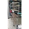 Image 3 : ROLLING WIRE SHELVING UNIT, 48 WIDE, 77 TALL WITH CASTORS, 18 DEEP