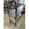 Image 1 : FOLDING ROLLING SHELVING UNIT, 40 INCH WIDE, 50 INCH TALL, 21 INCH DEEP