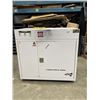 Image 1 : ROLLING METAL GROW CABINET 55 INCH WIDE X 51 INCH OVERALL HEIGHT, WITH LIGHTING