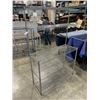 Image 2 : METAL WIRE WORKBENCH / PANTRY RACK, 48 WIDE, 72 TALL 18 DEEP