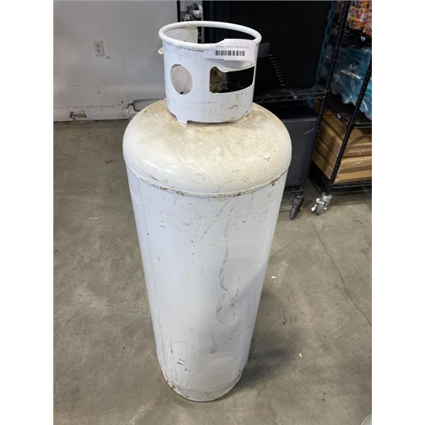 100LB PRPAONE TANK W/  MANUFACTURER DATE OF 10/2013