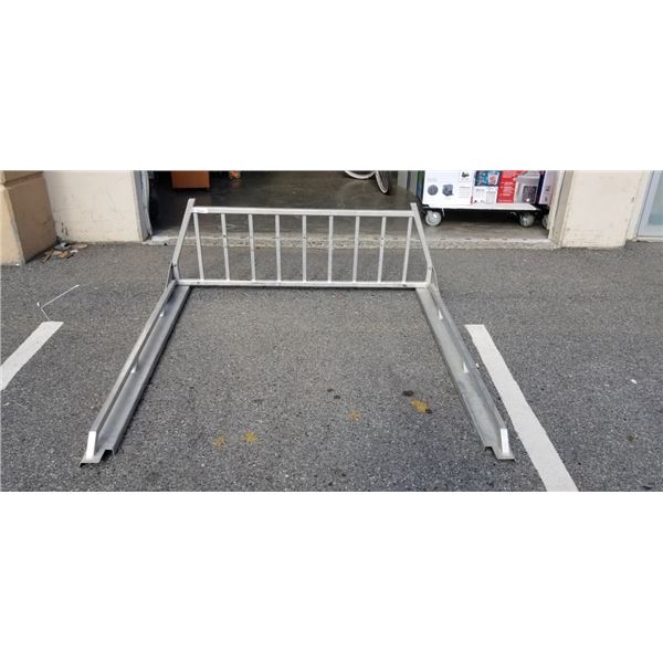 ALUMINUM TRUCK HEADACHE RACK W/ SIDE RAILS