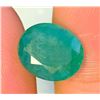 Image 2 : 8.5 CT AUTHENTICATED ZAMBIA EMERALD GEMSTONE ($12,750 APPRAISAL)