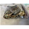 Image 3 : LARGE BAG OF MISC RHINESTONES JEWELRY AND PARTS