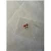Image 1 : 14K GOLD WITH NATURAL PINK GOLD PAIR OF EARRINGS