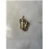 Image 1 : VINTAGE SOLID STERLING SILVER PENDANT MARKED STG + HALLMARK